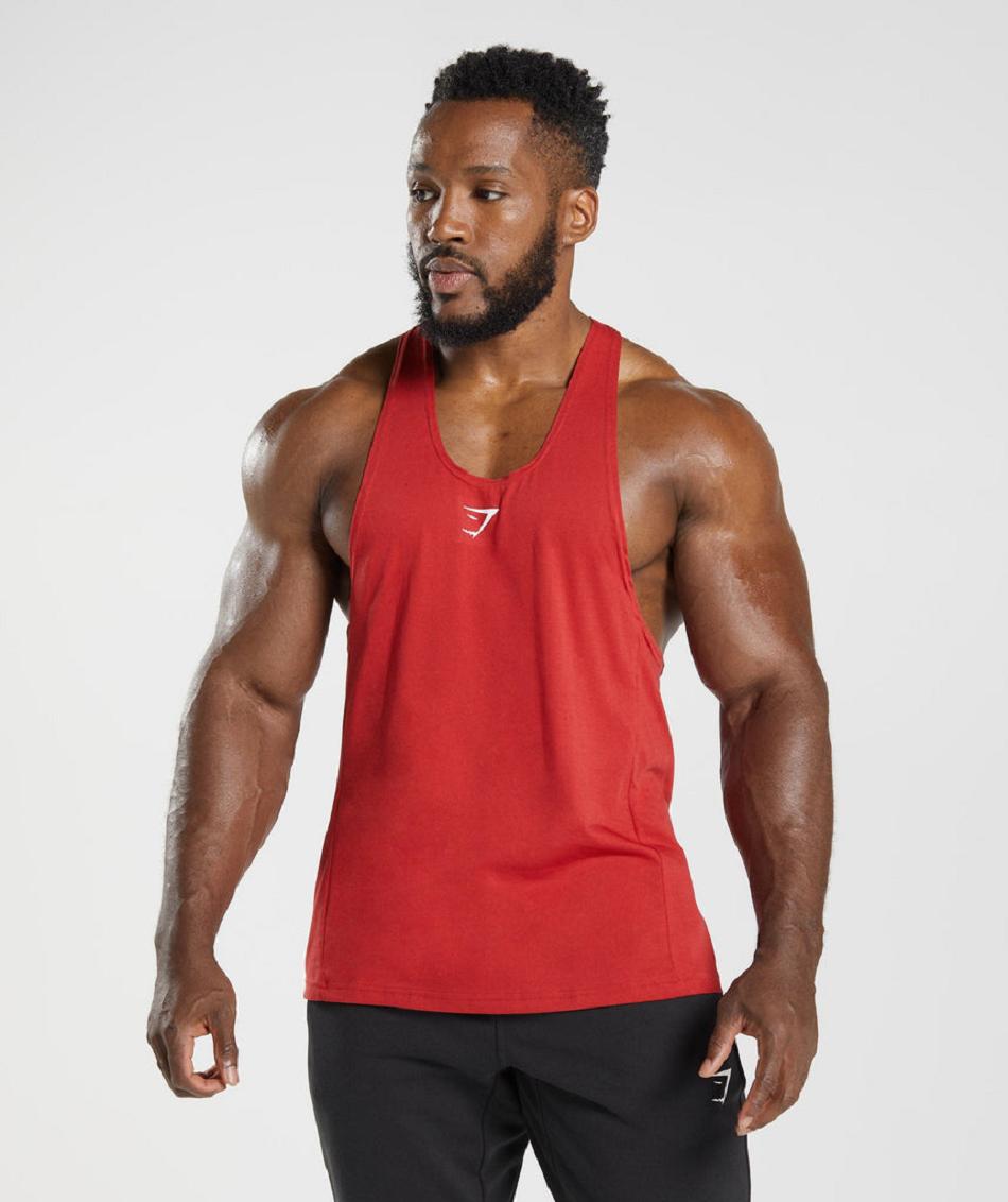 Stringers Gymshark React Hombre Rojas | CO 3560AHK